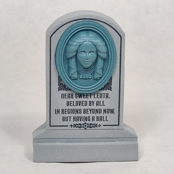 Disney Parks Haunted Mansion Antenna Topper Madame Leota Grave Tombstone Ghost - Picture 1 of 7